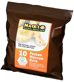 Mack's bulk frozen rats bag